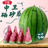 西瓜水果新鲜 宁夏中卫香山硒砂瓜麒麟瓜12-14斤一个